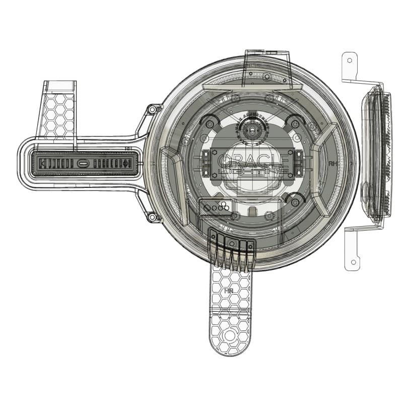 ORACLE Lighting Oculus Bi-LED Headlamp for 2021+ Ford Bronco 5,200 Lumens - Image 7