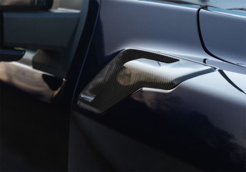 Ford Racing Gloss Carbon Fiber Fender Vent Set for Ford Mustang - Image 5