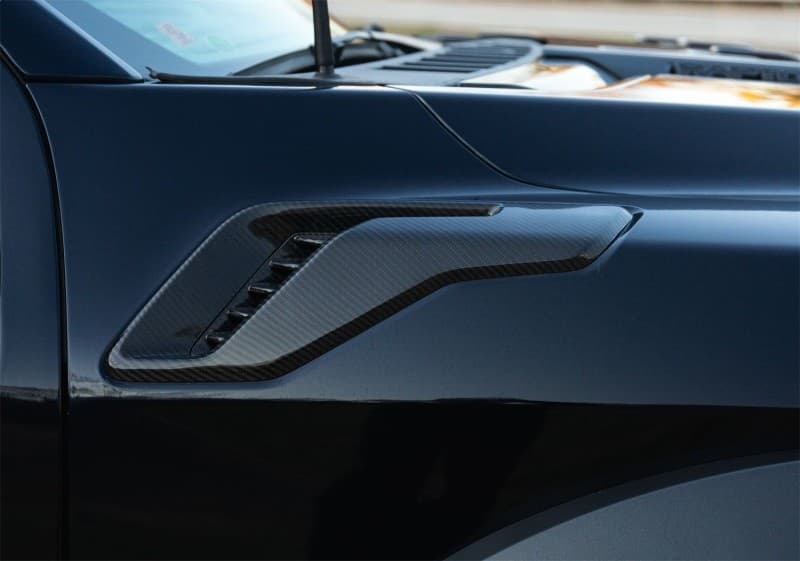 Ford Racing Gloss Carbon Fiber Fender Vent Set for Ford Mustang - Image 7
