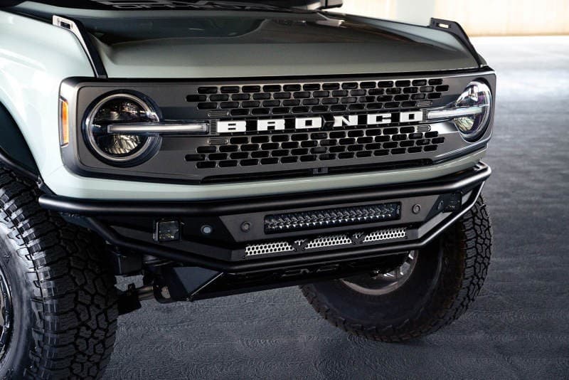 DV8 Offroad Front Bumper for Bronco Competition Series Low Profile Steel Skid... - Image 8