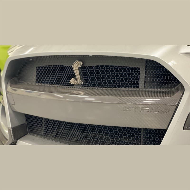 Ford Racing Front Bumper Carbon Fiber Insert for 2020-2021 Shelby GT500 - Image 4