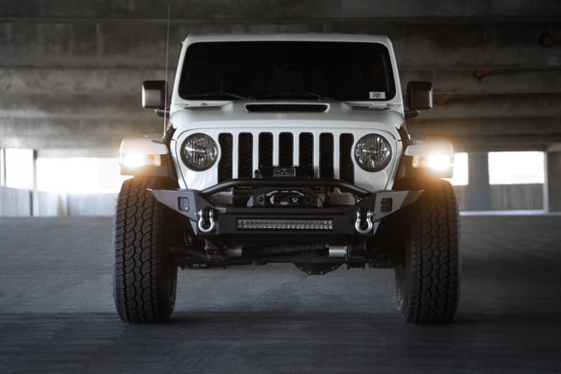 DV8 Offroad Mid-Width Winch Front Bumper for Jeep Wrangler JL & Gladiator JT - Image 8
