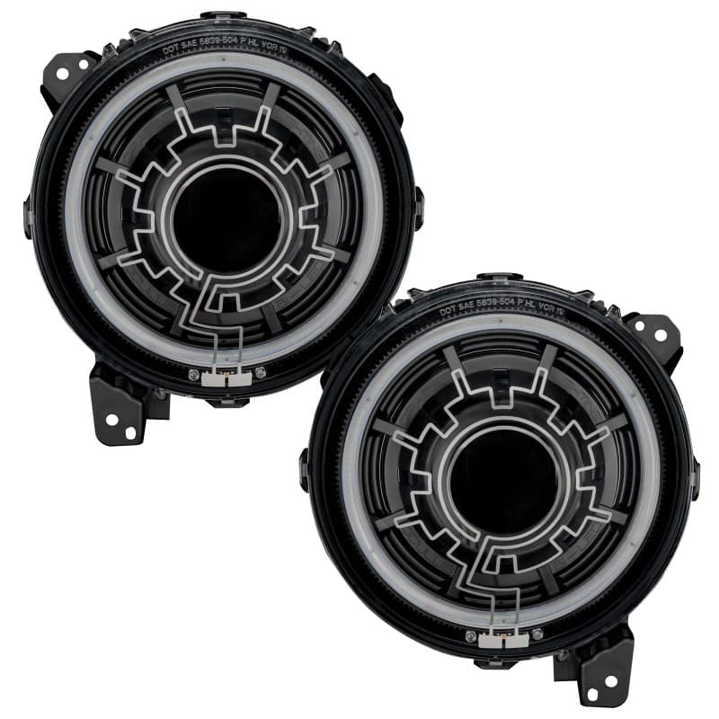 ORACLE Lighting Oculus Bi-LED Heated Headlights for Jeep Wrangler JL Gladiato... - Image 7