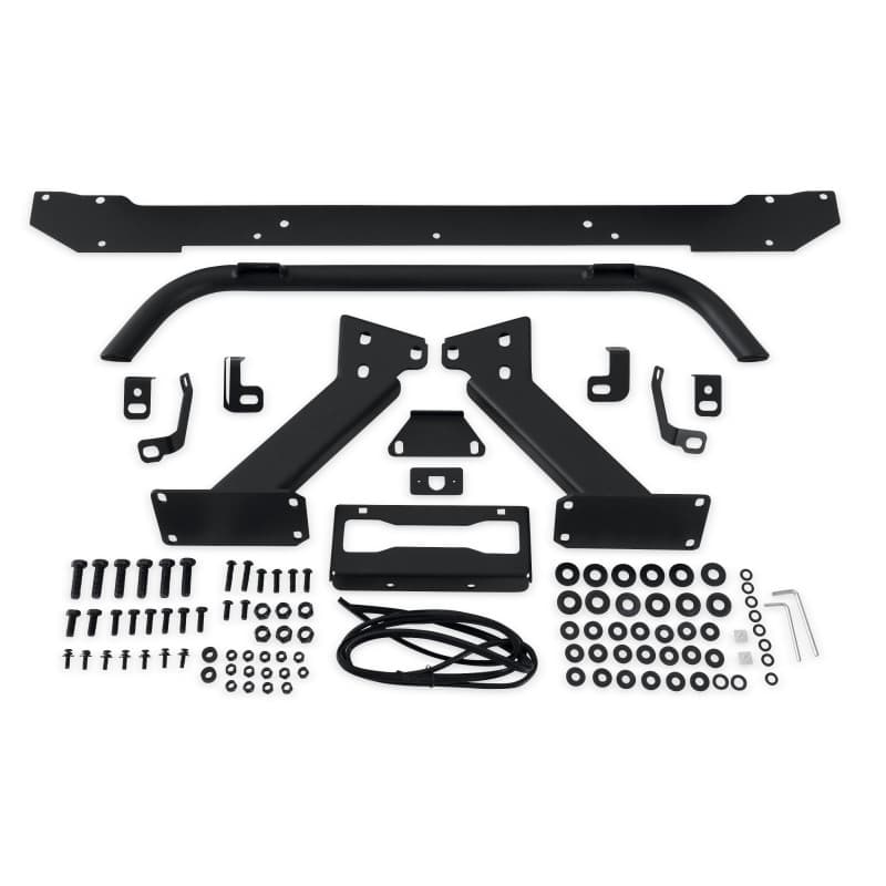 Body Armor 4x4 Front Winch Bumper for Truck 3/16" Steel Plate 5500 lb Winch - Image 5