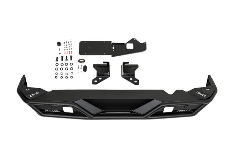 DV8 Offroad Rear Bumper for 6th Gen Bronco Low-Profile Steel Tube & Plate - Image 8