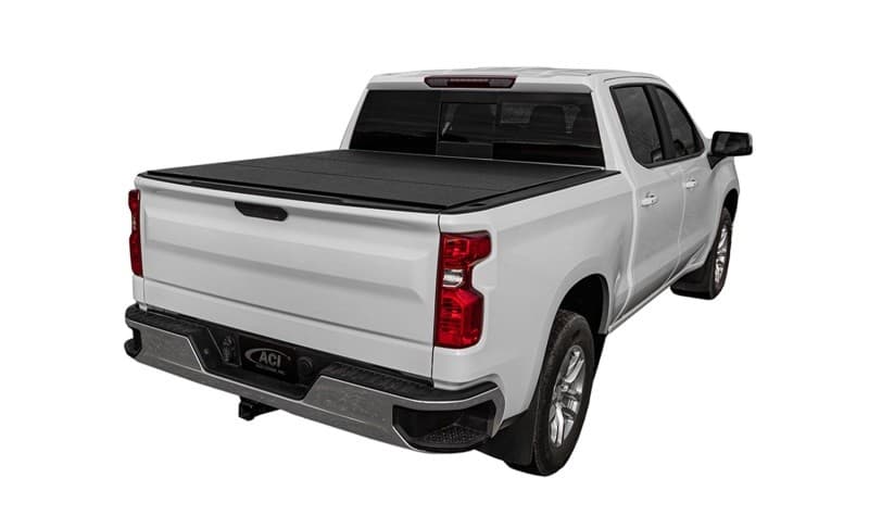 Access LOMAX Hard Tri-Fold Tonneau Cover for Truck Box Premium Fit - Image 8