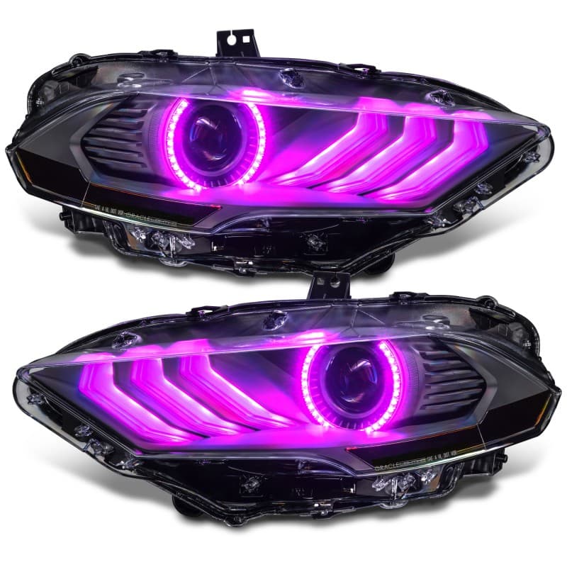 ORACLE Lighting Dynamic ColorSHIFT RGB+A Headlights for Ford Mustang with Seq... - Image 4