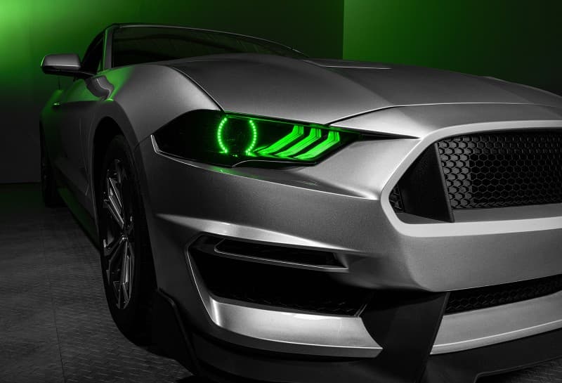 ORACLE Lighting Dynamic ColorSHIFT RGB+A Headlights for Ford Mustang with Seq... - Image 7