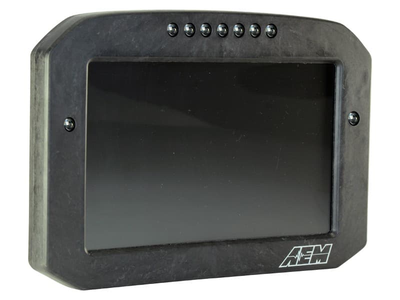 AEM Digital Gauge CD7 Carbon Flat Panel Display with RPM Shift Lights - Image 7