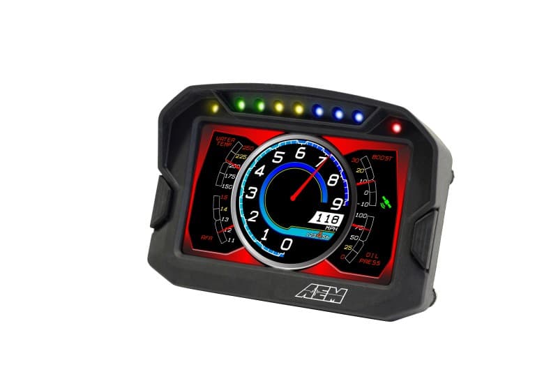 AEM Digital Dash CD-5 Carbon Fiber Display with Shift Lights - Image 8