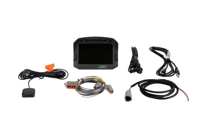 AEM Digital Dash CD-5 Carbon Fiber Display with Shift Lights - Image 6