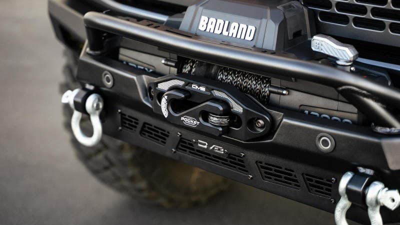 DV8 Offroad Spec Series Winch Front Bumper for Bronco with Steel Skid Plate - Image 8