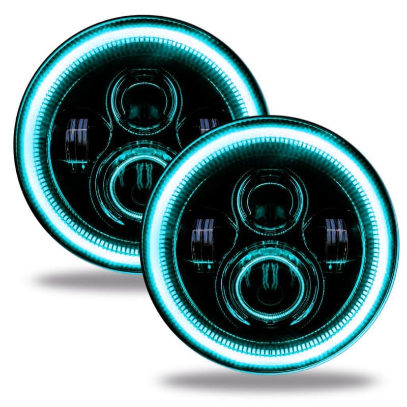ORACLE Lighting 7" LED Headlight Assemblies for Wrangler JL/Gladiator JT Plug... - Image 8