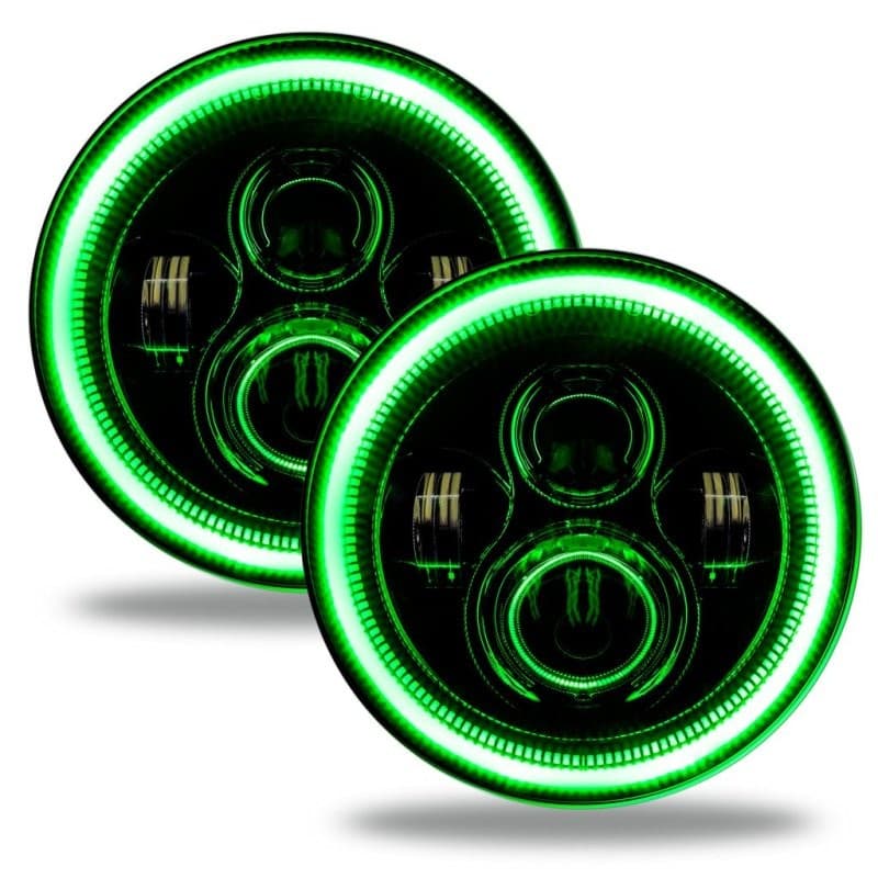ORACLE Lighting 7" LED Headlight Assemblies for Wrangler JL/Gladiator JT Plug... - Image 6