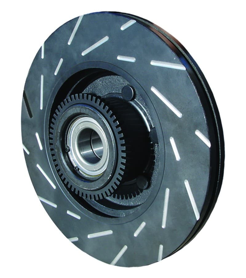EBC USR Slotted Rotor Set for Chevy C6 High-Performance Grey Iron