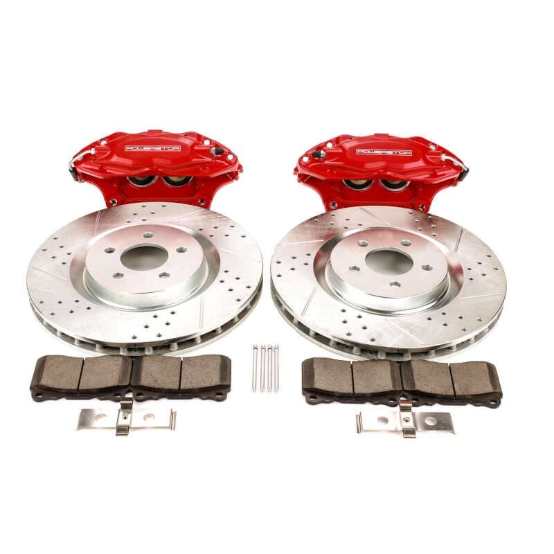 PowerStop Big Brake Conversion Kit for Ford Mustang 355mm 4-Piston Calipers - Image 2