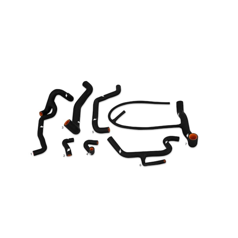 Mishimoto Silicone Radiator Hose Kit for Volkswagen Golf VR6 High-Pressure Black - Image 4
