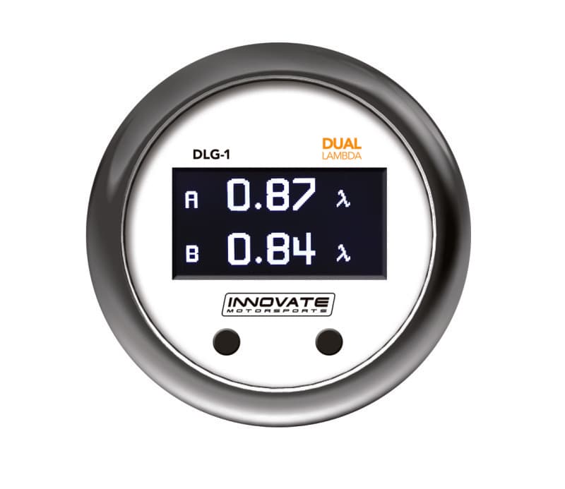 Innovate Motorsports DLG-1 Dual Lambda Gauge 52mm for V & Boxer Engines - Image 3