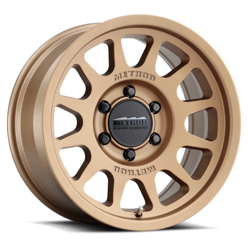 Method Wheels MR703 17x7.5 +50mm 6x130 84.1mm CB Bronze Wheel