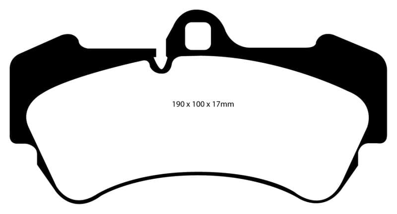 EBC Bluestuff NDX Brake Pad Set High Friction Sport & Race Material - Image 4