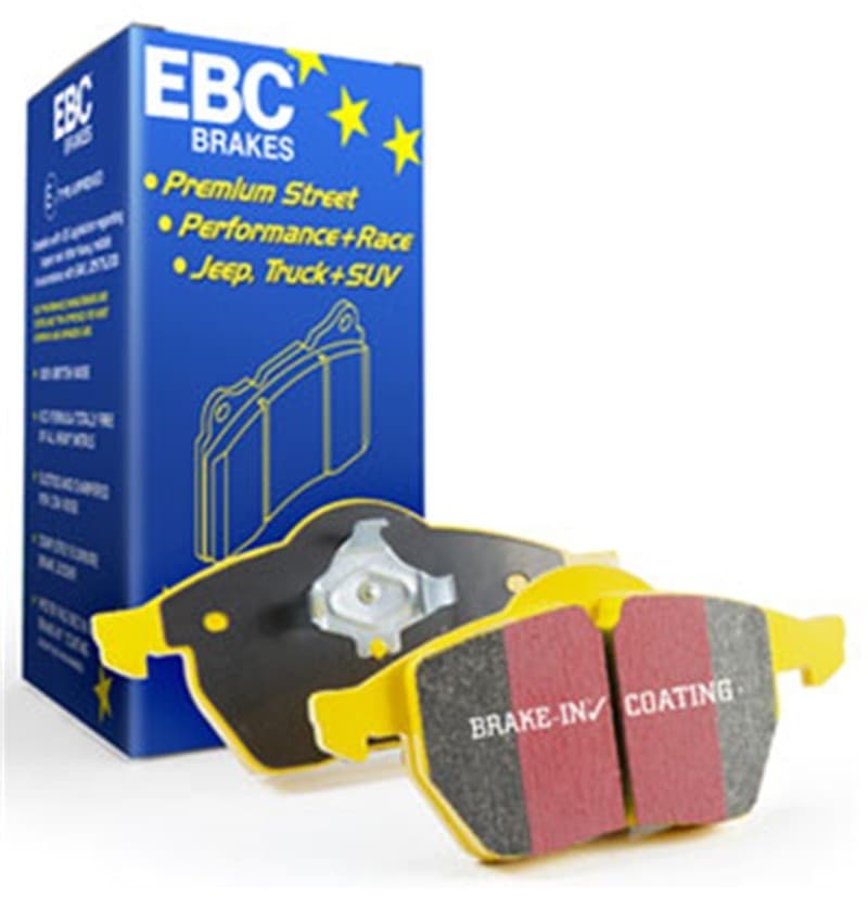 EBC Yellowstuff Brake Pad Set for Chevy C6 6-Piston High Friction - Image 2