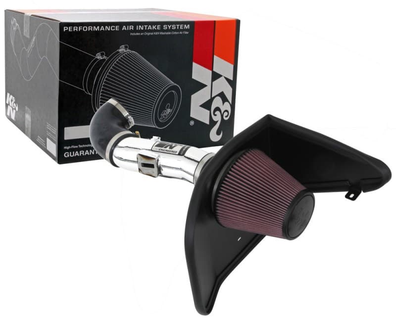 K&N Engineering Cold Air Intake for Chevy C6 69-4523TP Mandrel-Bent Aluminum - Image 5