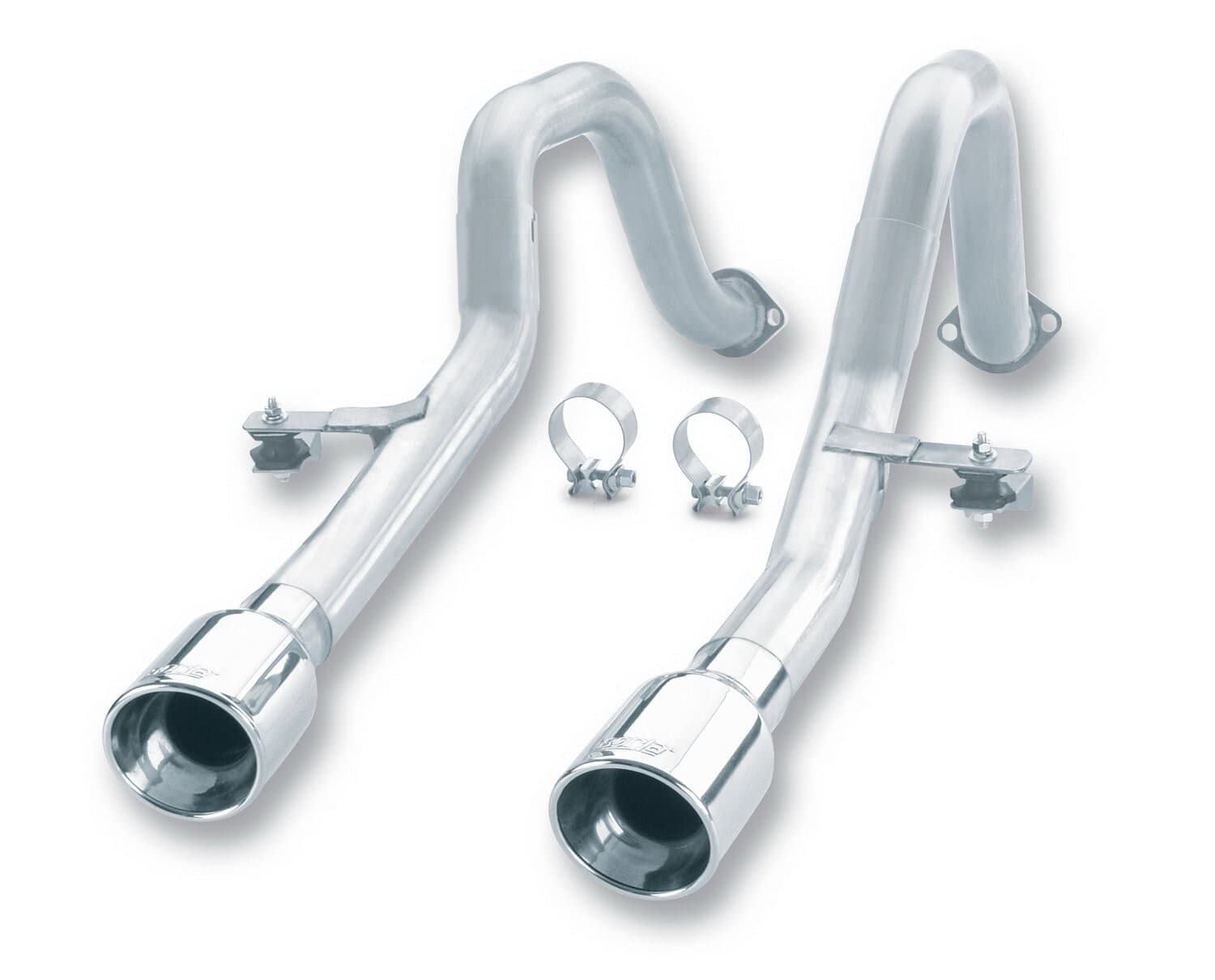 Borla Axle Back Exhaust for Corvette C5 C5 Z06 Dual 4" T-304 Stainless Steel ...