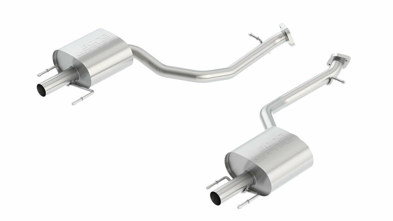 Borla Axle-Back Exhaust for Chevy C6 Stainless Steel Straight-Through Design