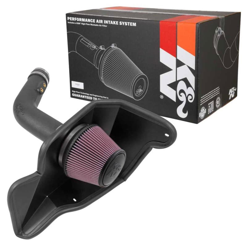K&N Engineering 57 FIPK Air Intake for Increased Airflow with HDPE Tube - Image 5