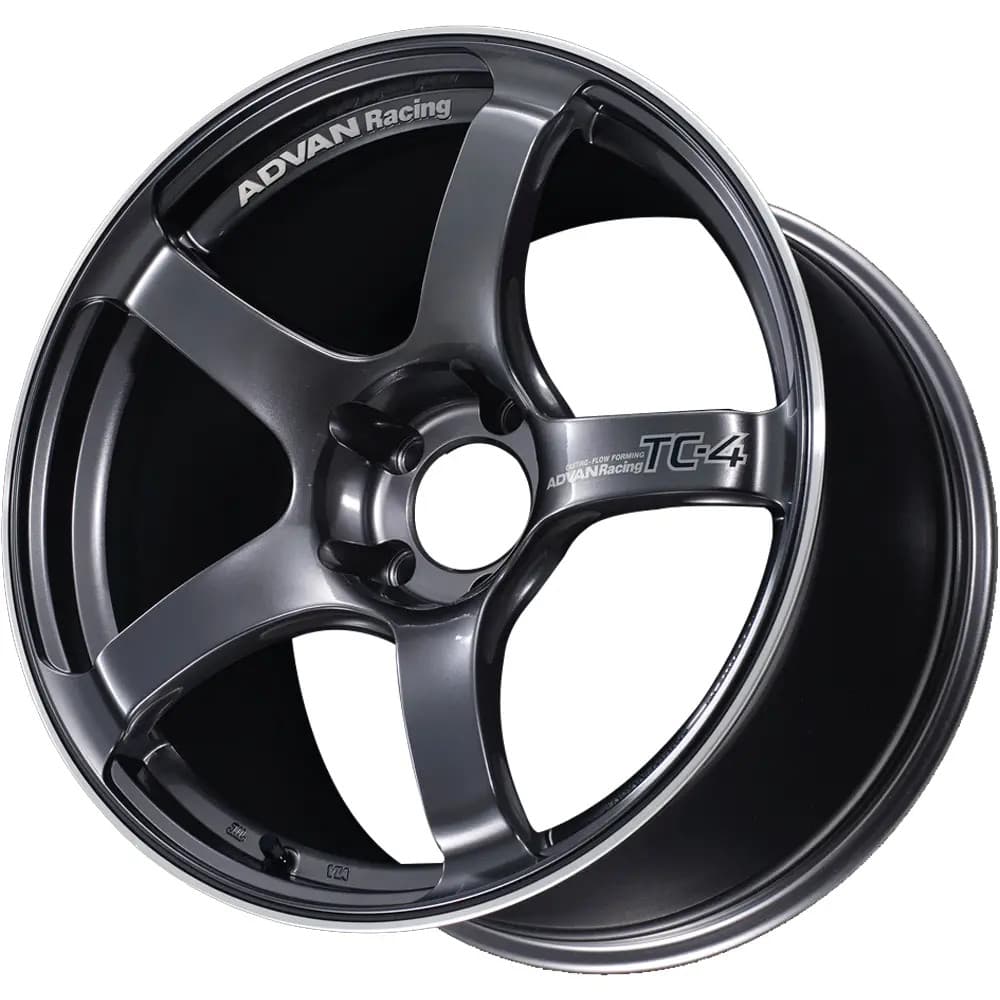 Advan TC4 17x9.0 +63 5x114.3 Racing Gunmetallic Ring Wheel