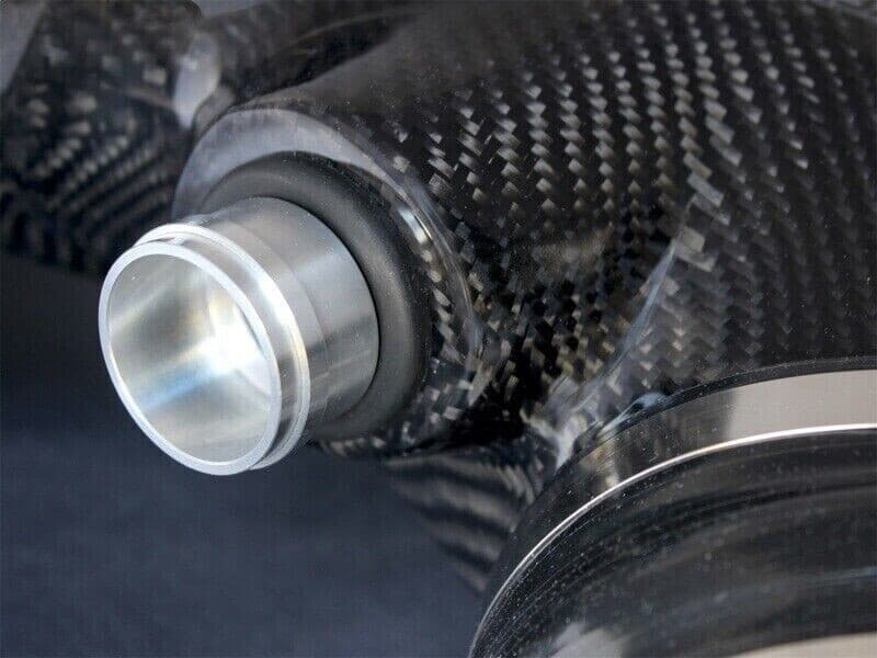 aFe Black Series Stage-2 Carbon Fiber Cold Air Intake with Heat Shield - Image 3