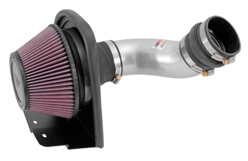 K&N Engineering Cold Air Intake for Chevy C6 69-3518TS Mandrel-Bent Aluminum - Image 4