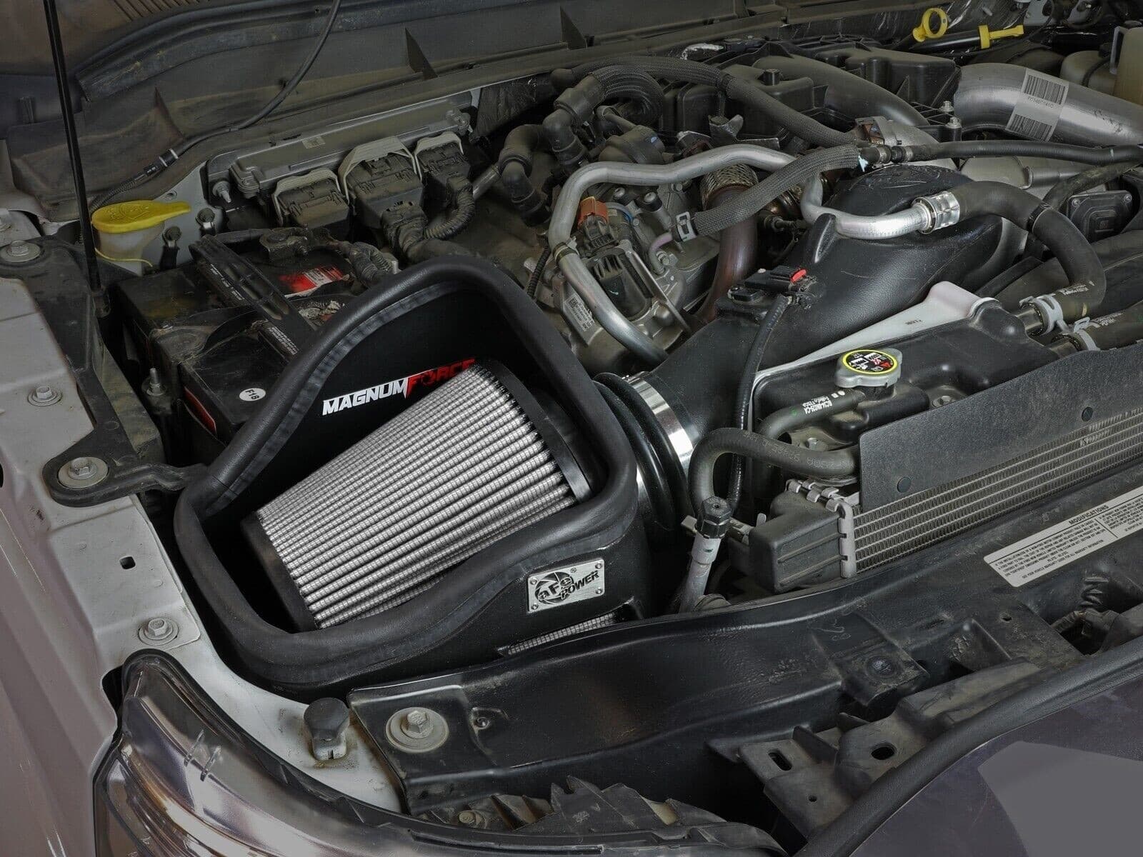 aFe Magnum FORCE Cold Air Intake with 8" 360° Pro DRY S Filter - Image 8