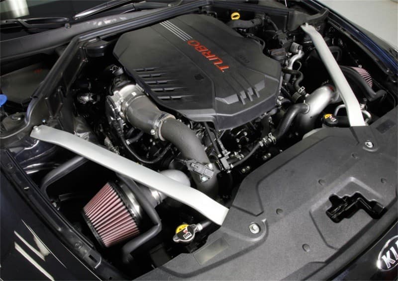 K&N Engineering 69 Typhoon Cold Air Intake for Ford Mustang Mandrel-Bent Alum... - Image 6