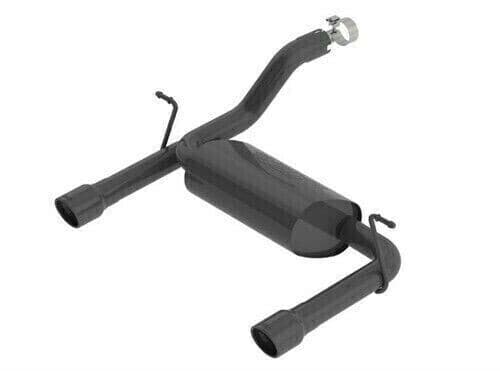 Borla Axle-Back Exhaust 2.5" for Universal Fit Ceramic Satin Black Finish - Image 3