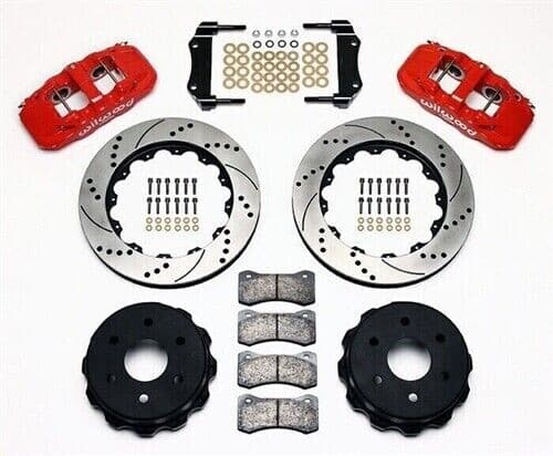Wilwood Aero4 Big Brake Kit for Late Model Trucks SUV Rear Axle 355mm Rotors - Image 2