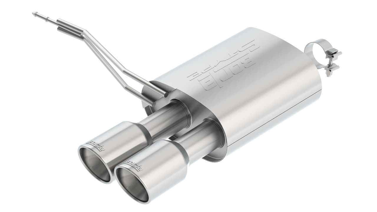Borla Axle Back Exhaust for Mini Cooper S 2.5" Stainless Steel S-Type - Image 5