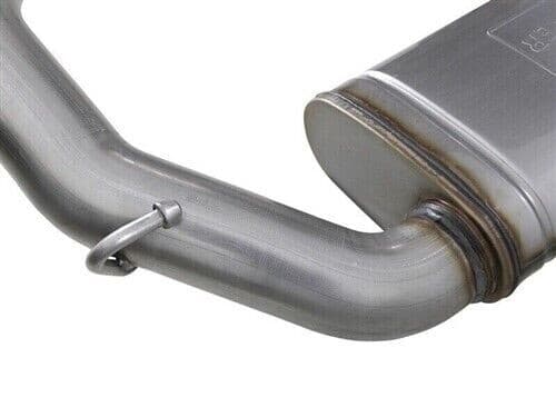 aFe Exhaust Axle-Back System for Jeep JL 2.5" Mandrel-Bent Stainless Steel - Image 7