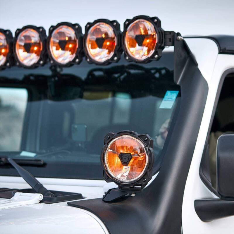 KC HiLiTES Gravity LED Titan 6" Wide-40 Beam Off-Road Lights with Titan Core - Image 6