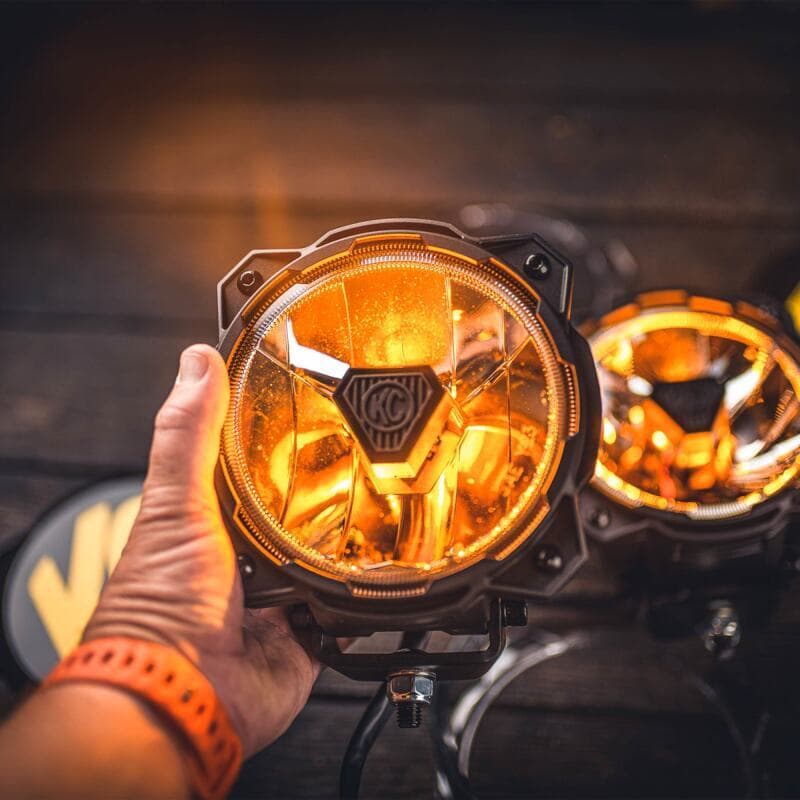 KC HiLiTES Gravity LED Titan 6" Wide-40 Beam Off-Road Lights with Titan Core - Image 10