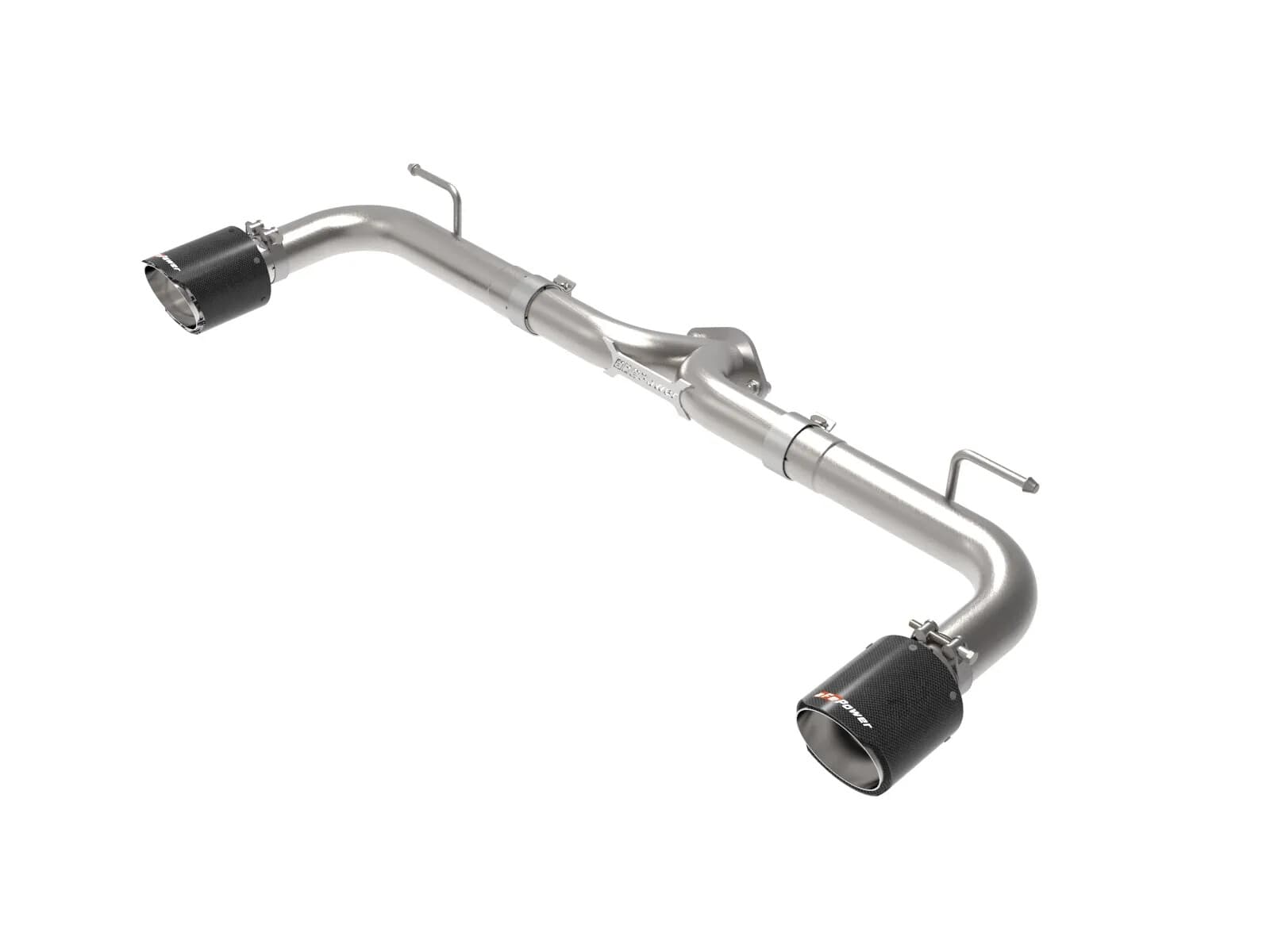 aFe Exhaust Axle Back for Chevy C6 2.5" SS Tubing Dual 4.5" Carbon Fiber Tips - Image 6