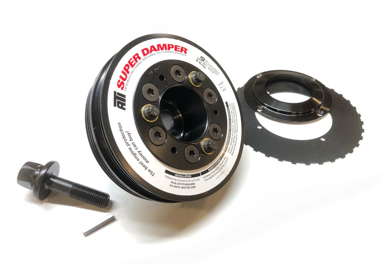 ATI Damper for 94-05 Miata 1.8L 5.67in 4 Groove Belt Guide OEM Trigger Wheel