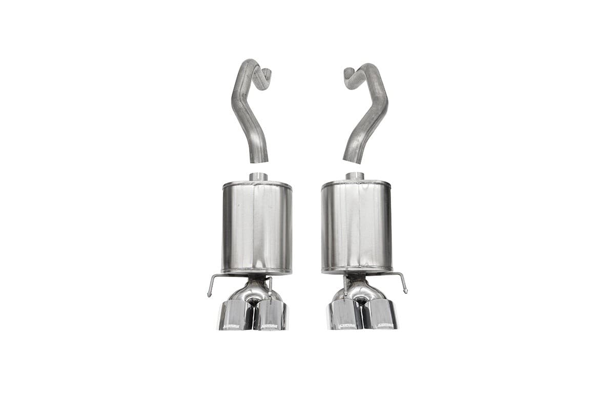 CORSA Performance Axle-Back Exhaust for Chevy C6 with Reflective Sound Cancel... - Image 4