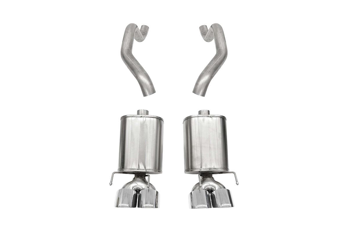 CORSA Performance Axle-Back Exhaust for Chevy C6 with Reflective Sound Cancel... - Image 4