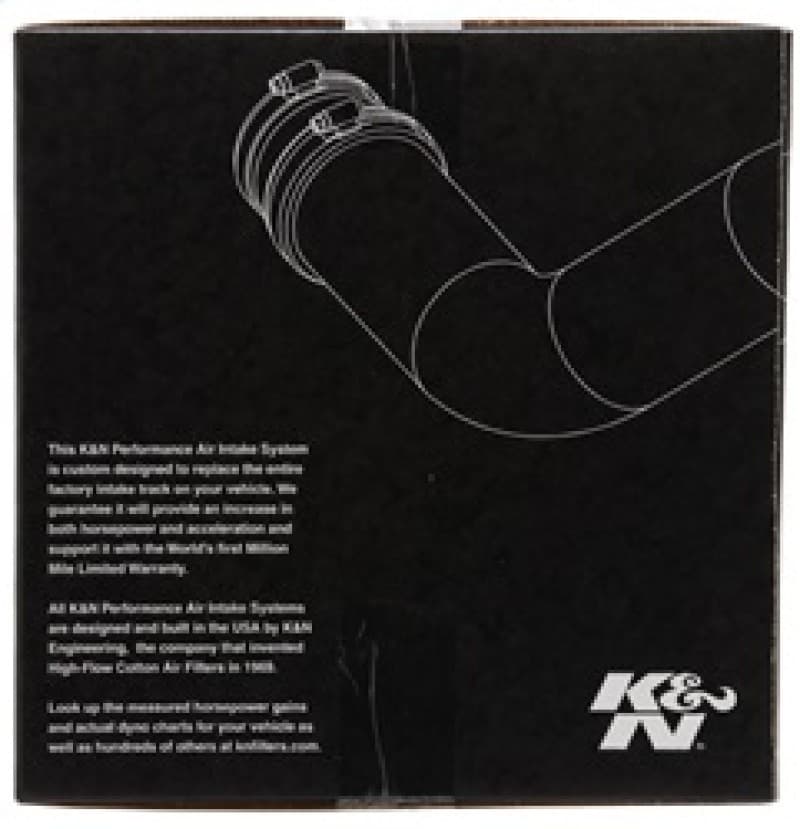K&N Engineering 57 FIPK Air Intake for Increased Airflow with HDPE Tube - Image 4