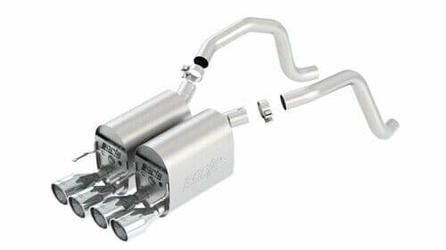 Borla Axle Back Exhaust for Vehicles with or without NPP 4" Polished T-304 St... - Image 5