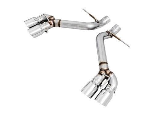 AWE Tuning Axle-Back Exhaust for Track Edition with 4.5" Slash-Cut Tips - Image 2