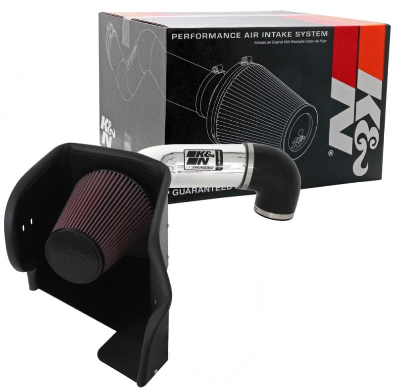 K&N Engineering Cold Air Intake for Chevy C6 Mandrel-Bent Aluminum Tube - Image 4