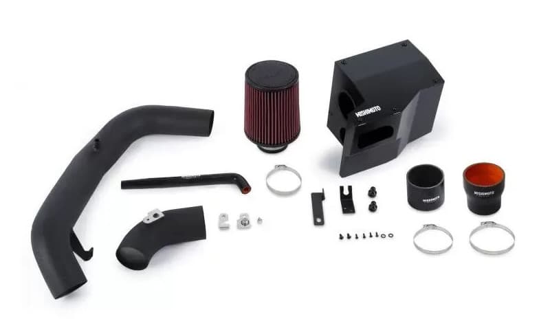 Mishimoto Air Intake for Ford Focus ST 3" Mandrel-Bent Aluminum Pipe Wrinkle ... - Image 4