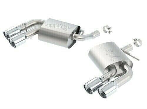 Borla Axle-Back Exhaust for Dual Mode NPP Valves 2.25" Inlet Dual Tips - Image 4
